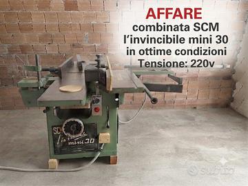 Combinata 7 lavorazioni per legno SCM