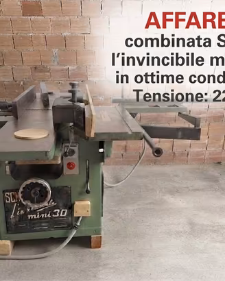 Combinata 7 lavorazioni per legno SCM