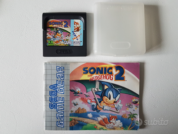 Sonic 2 The Hedgehog Sega Game Gear PAL