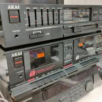 Akai Amplificatore e Tape deck
