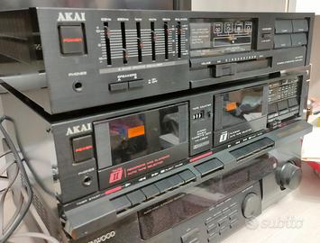 Akai Amplificatore e Tape deck