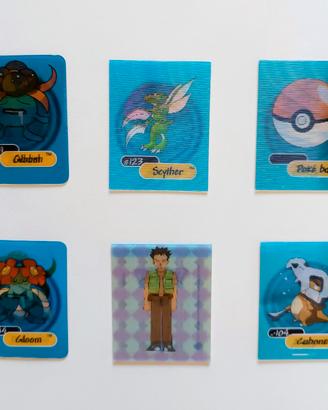 Lotto 9 card lenticolari Pokemon Yoga