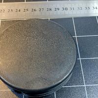 Tappi tondi per tubi profilati da 80 mm. diametro 