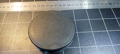Tappi tondi per tubi profilati da 80 mm. diametro 
