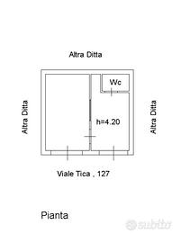 Viale Tica Garage/ufficio/studio/negozio