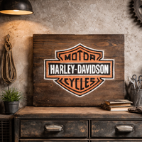 insegna decorativa in legno cm 34,5 x 28