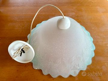 Lampadario vetro cameretta bimbo