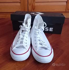 Converse All Star bianche n. 43