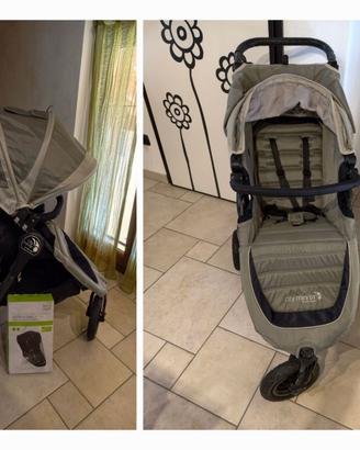 Passeggino Baby Jogger City Mini GT + Parapioggia