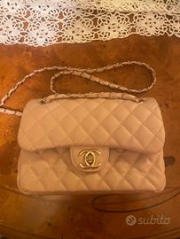 Borsa Chanel rosa chiaro