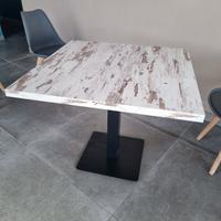 Tavoli 80x80 e Sedie per locali commerciali TOP