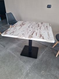 Tavoli 80x80 e Sedie per locali commerciali TOP