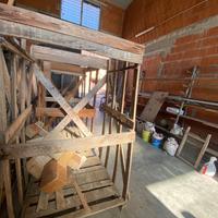 3 bancali per ricovero legna