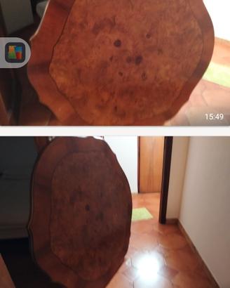 Tavolo con 4 sedie legno massello 