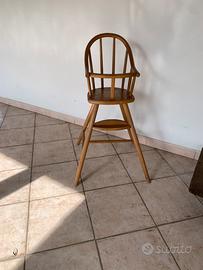 Seggiolone bimbi Ikea legno