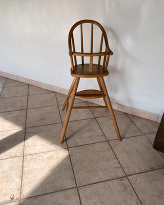 Seggiolone bimbi Ikea legno