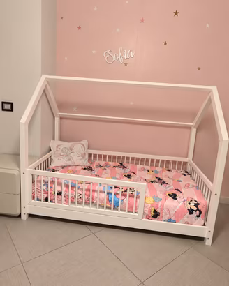 Cameretta Erbesi Orsetto + letto casettaMontessori