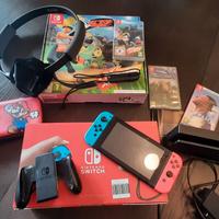 Nintendo switch usata ring fit  minecraft e fifa22