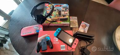 Nintendo switch usata ring fit  minecraft e fifa22