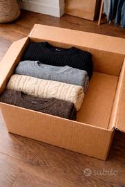 Box 2 kg Maglioni e giacche da Uomo Angel & Devil