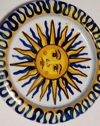 piattino ceramica castelli 