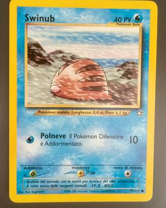 Swinub mazzo neo genesis