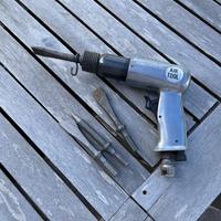Pistola martello per aria compressa+ accessori