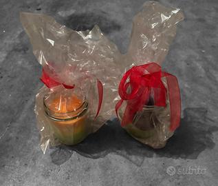 Set candele colorate fatte a mano 