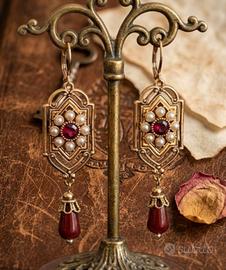Orecchini vintage stile bohemien per donna 