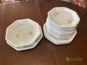 Piatti tiffany ottagonali