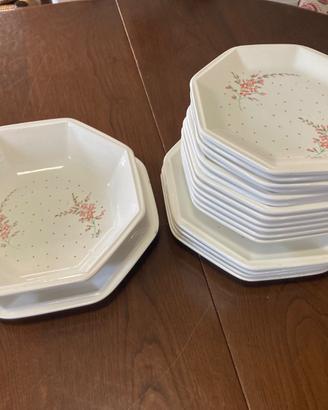 Piatti tiffany ottagonali