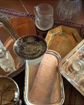 Vassoi silver plate