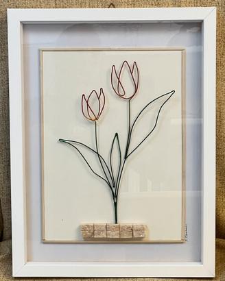 ARTE - TULIPANI - Tecnica mista