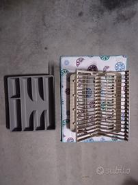 porta posate e scola piatti pieghevole 