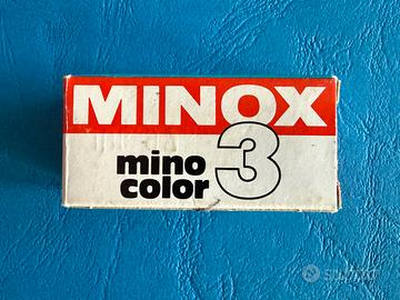 Pellicola negativa a colori per fotocamera MINOX