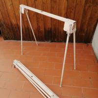 cavalletti in ferro ripiegabili