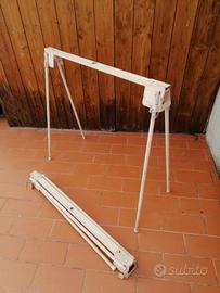 cavalletti in ferro ripiegabili