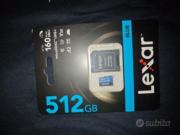 scheda SD  512GB