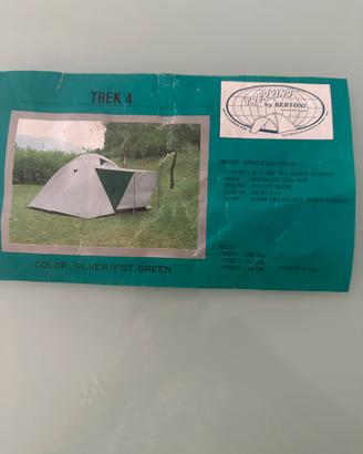 Tenda campeggio c/accessori