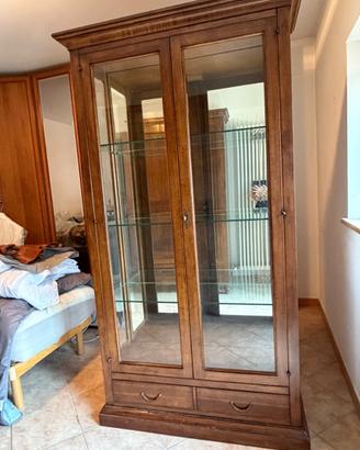 VETRINA LEGNO ANTICO