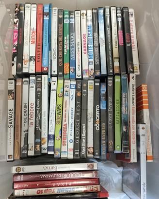 lotto 50 DVD film in foto