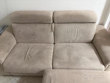 Divano letto poltrone sofa + pouf contenitore