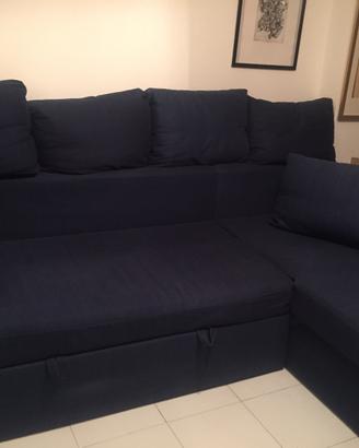 Divano letto angolare ikea vintage con caseettone