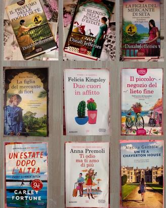 ROMANZI BESTSELLER DI PIACEVOLE LETTURA