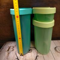 Tupperware contenitori ovali per la dispensa usati