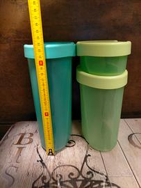 Tupperware contenitori ovali per la dispensa usati