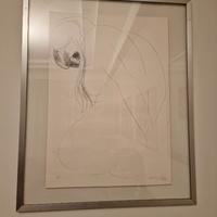 Emilio GRECO "Dorso" , 1967 litografia originale