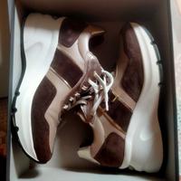 nero giardini sneakers con zeppa