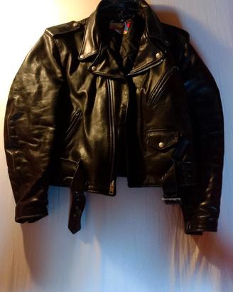 schott perfecto 618 tg 46  L - chiodo vera pelle