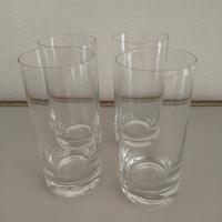 Nr.4 Bicchieri Tumbler Altezza 13.5cm Diametro 6cm